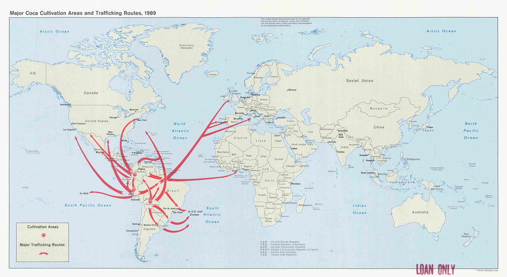 1990 Worldwide Coca Cultivation