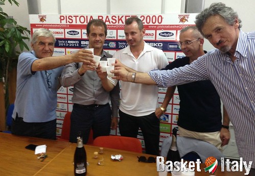 Pistoia Basket, Ivo Lucchesi, Giulio Iozzelli, Maurizio Carrara, Massimo Capecchi, Roberto Maltinti