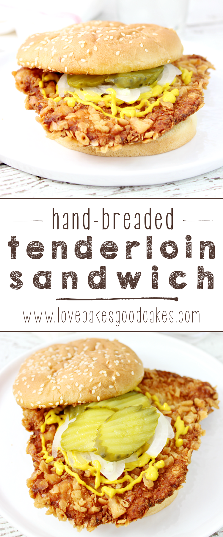 hand-breaded tenderloin sandwich