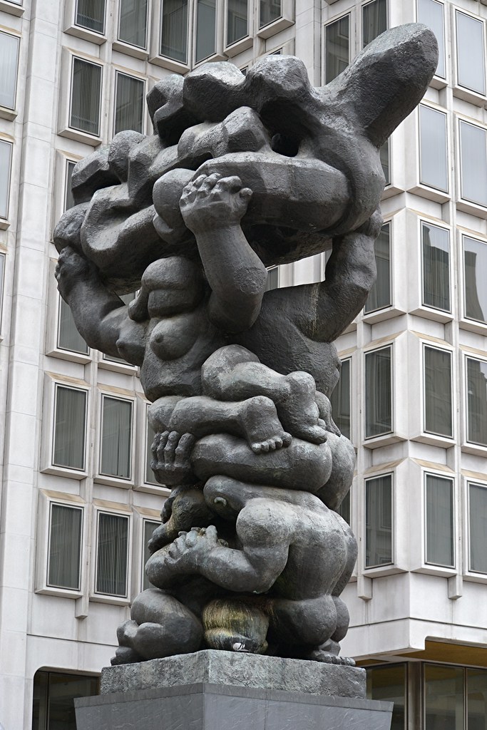Jacques Lipchitz sculpture... a force in Center City Phila… | Flickr