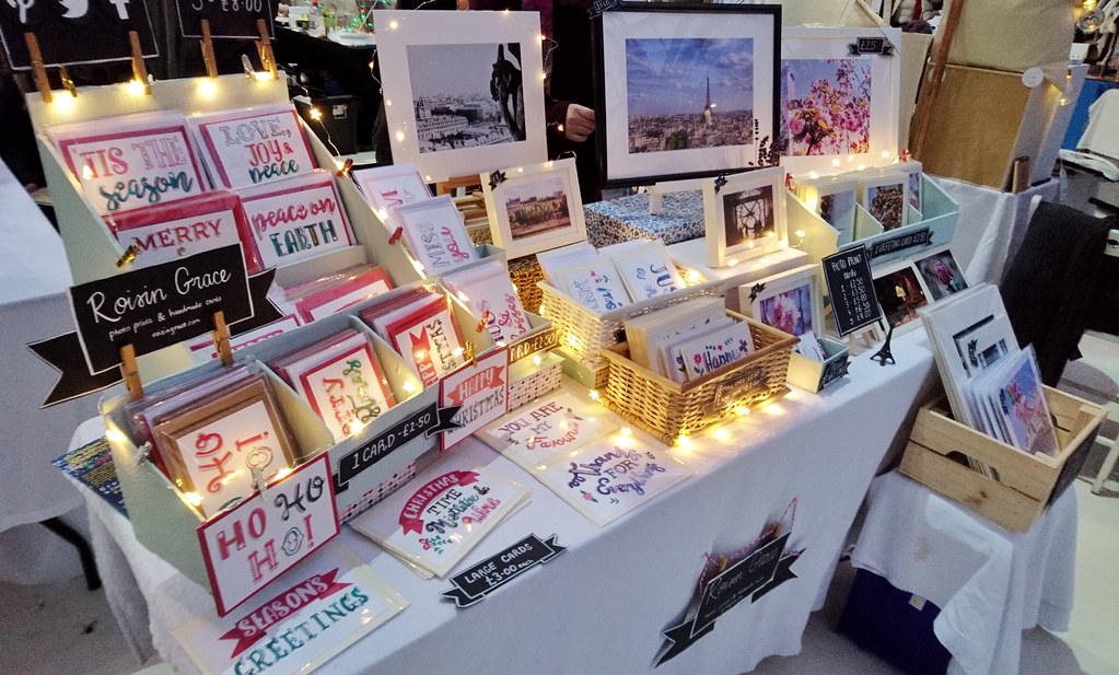 My craft stall at the Artisans in the Palm House, Liverpool