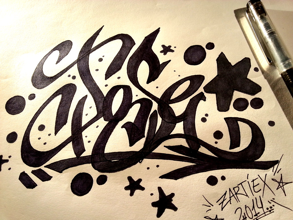 Como-hacer-letras-de-graffitis-graffiti-jose | Como hacer le… | Flickr