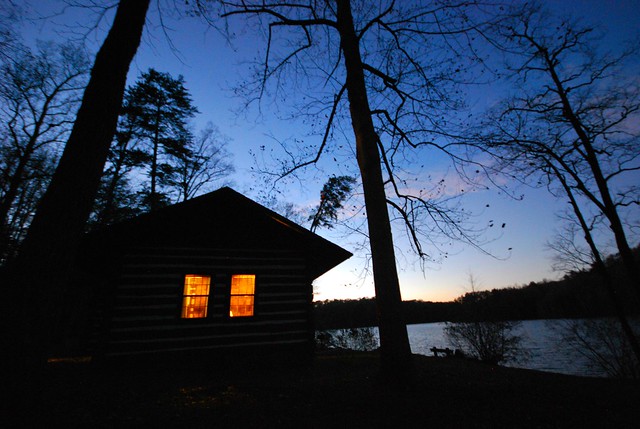 Cabin 2 at Fairy Stone State Park, Virginia (2 bedroom waterfront cabin)