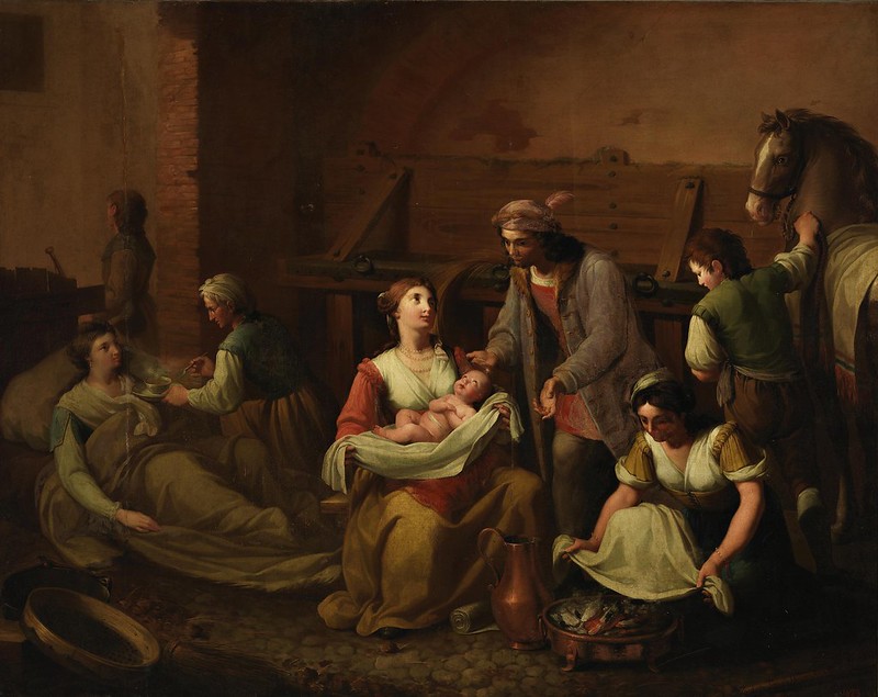 Zacarías González Velázquez - El nacimiento de San Francisco (1789)