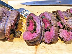  Beef fillet roulade   