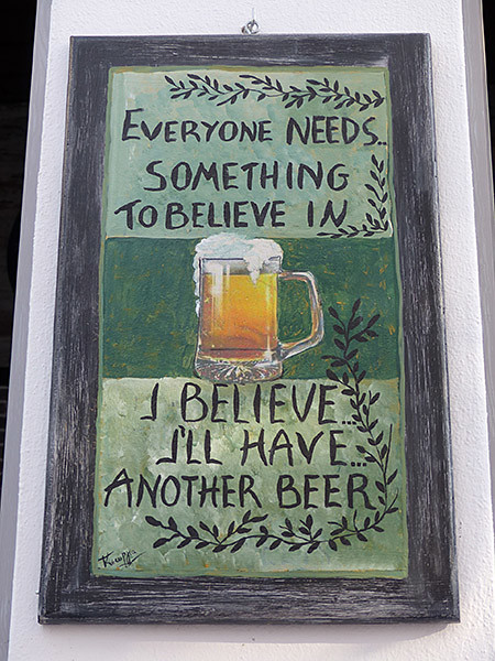 croire en la bière