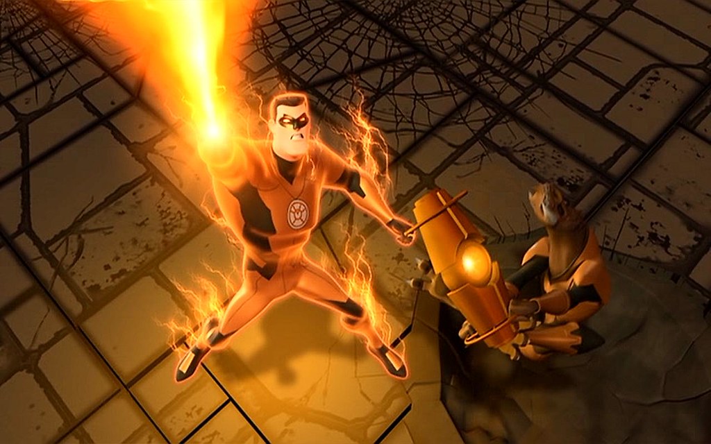 Hal Jordan | Orange Lantern | DC Minecraft Skin