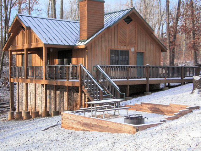 Bear Creek Lake State Park cabin 6 is 2 bedroom 1 bathroom cabin in Virginia