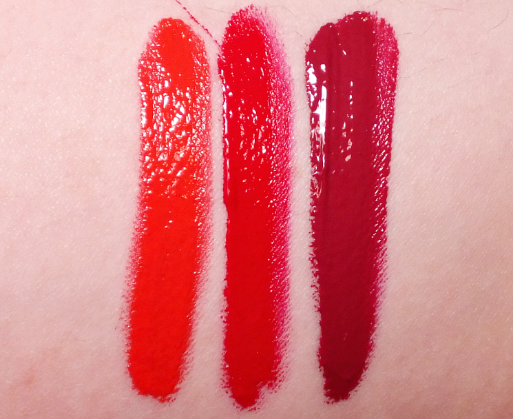 maybelline colour jolt intense lip paint orange outburst, red-dy or not, berry naughty (3)