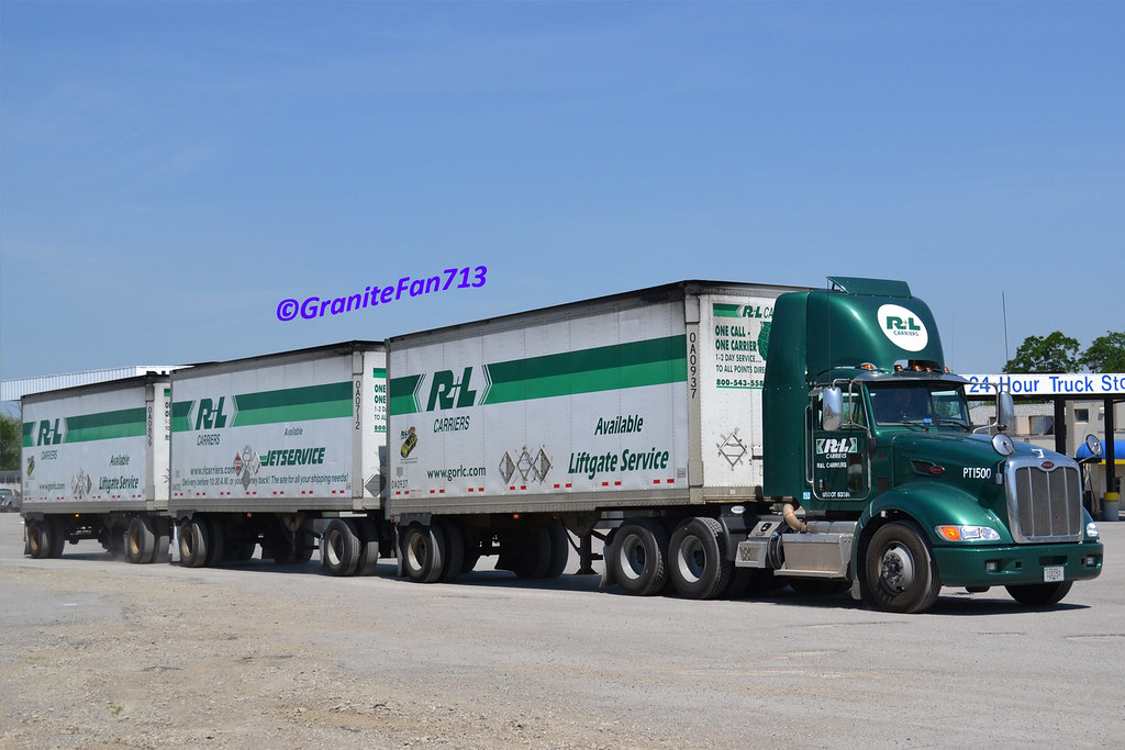 R L Carriers Peterbilt 386 With Triples Trucks Buses Trains By   9531843009 0cf59f3e19 B 