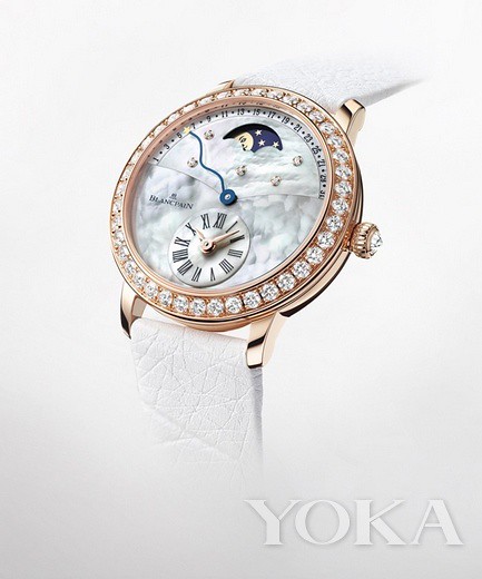 Blancpain-core retrograde date women's watch