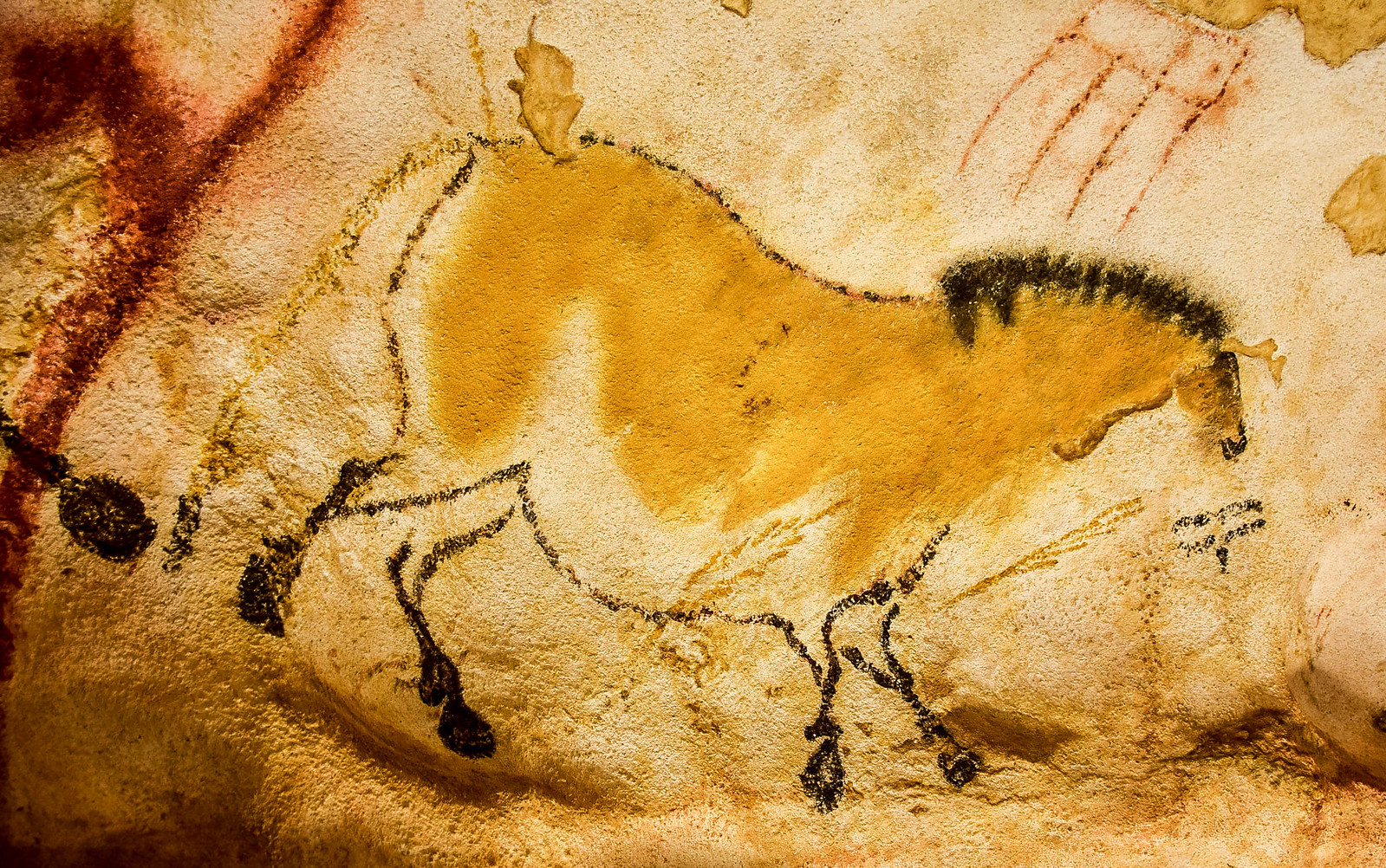 stone age cave paintings