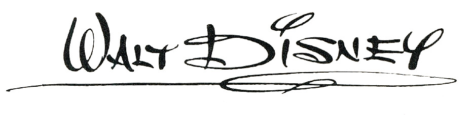 Walt Disney Signature Transparent From The 1957 Book Sleep Flickr.