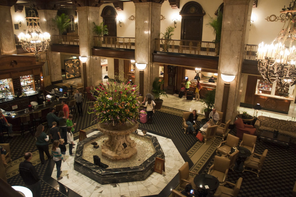 Peabody Hotel - Memphis, Tennessee | The lobby of the Peabod… | Flickr