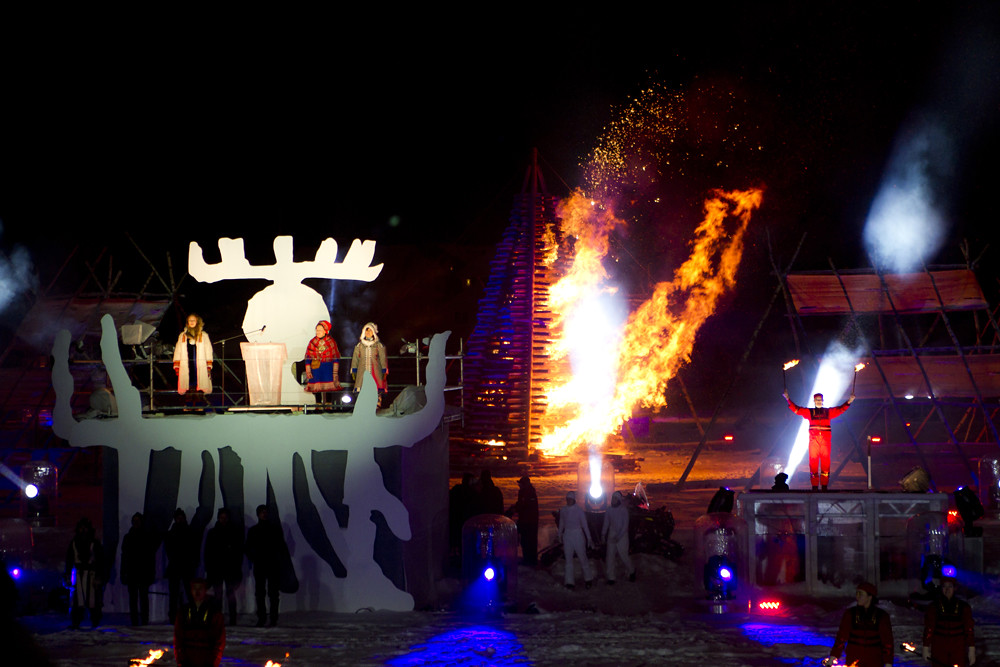 Umeå 2014 - Burning Snow