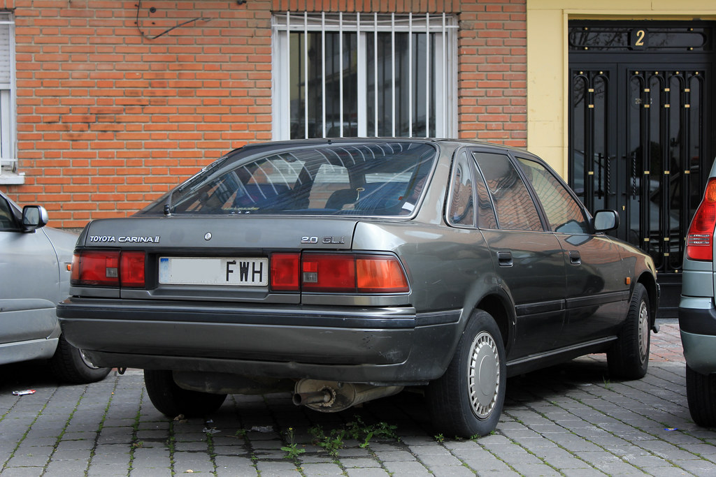 19901992 Toyota Carina II Liftback 2.0 GLi [AT171] Flickr