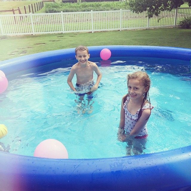 Pools up!!! ☀️💦💦💦 #letthesummerbegin #poolparty