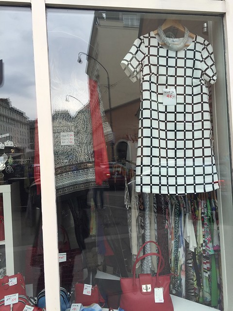 checked dress, vienna May 1, 2015