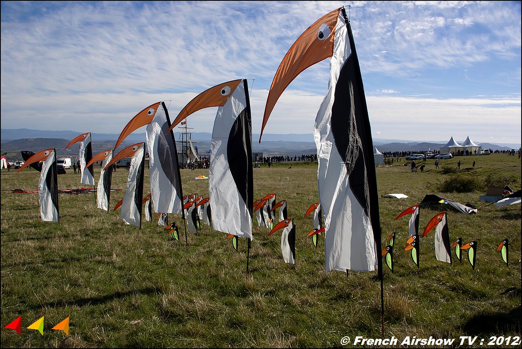 Cerf Volant Cervolix Plateau de Gergovie Auvergne Comment faire photos de Meeting Aerien 2012