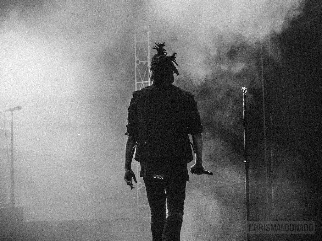 The Weeknd at Cedar Park Center in Austin, Texas  OLYMPUS 