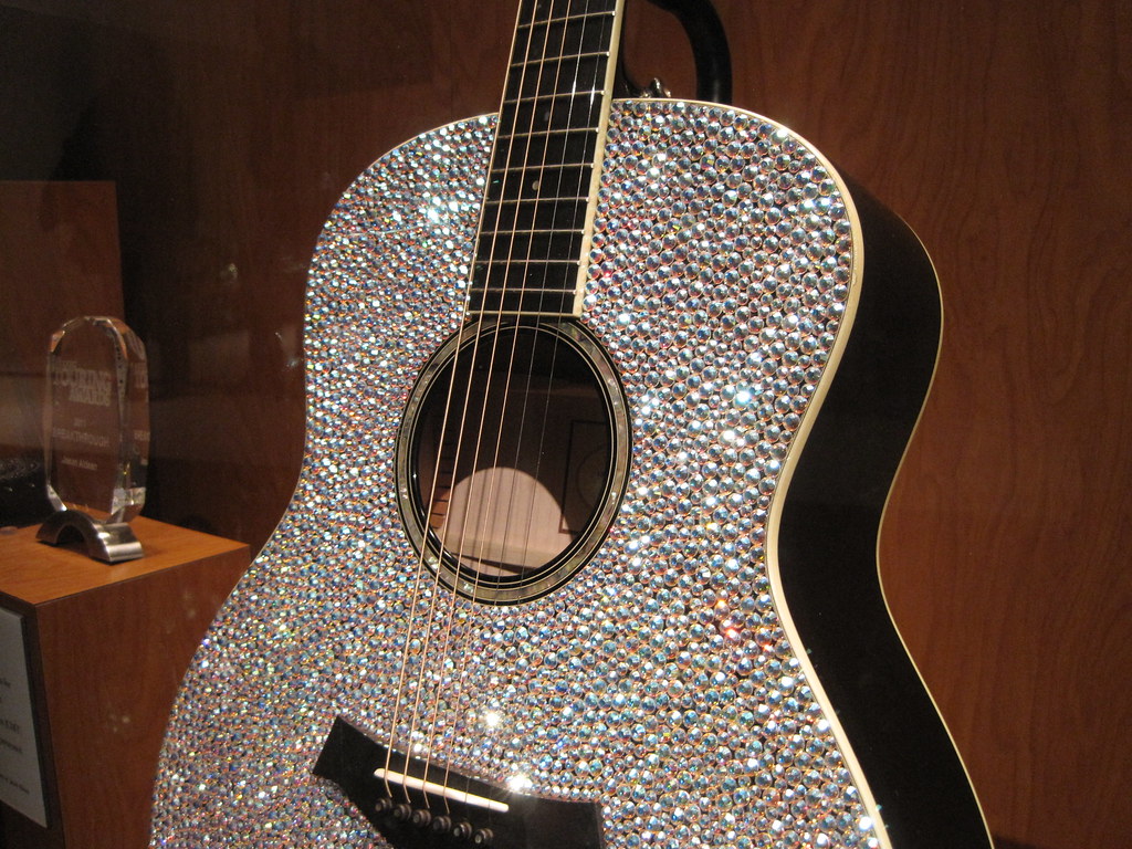 Taylor Swift's rhinestone guitar | hyphenated_czech | Flickr