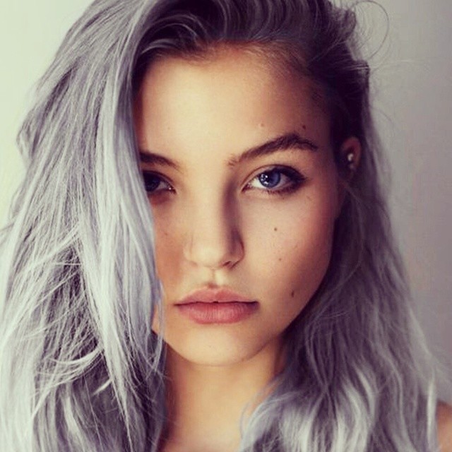 silver hair 