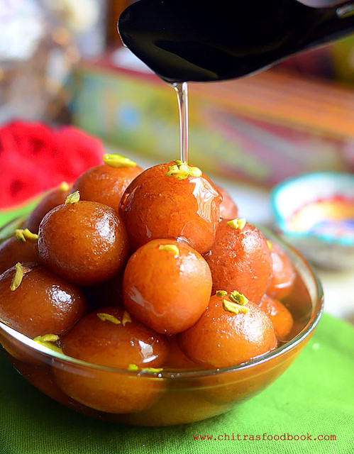 Gulab jamun with instant mix
