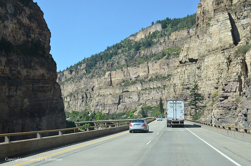 Interstate 70 in Glenwood Canyon