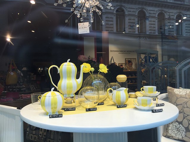 Glass wares, vienna May 1, 2015
