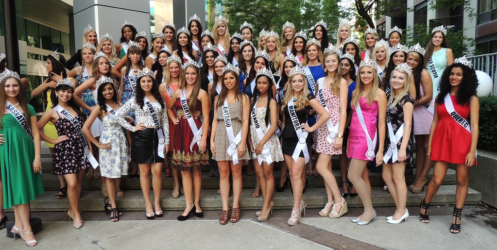 Contestants From Miss Teenage Teen Canada Beauty Pageant… Flickr