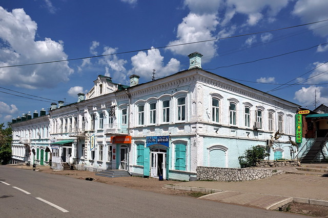Sizov and Konovalov's houses by Yuri Rapoport