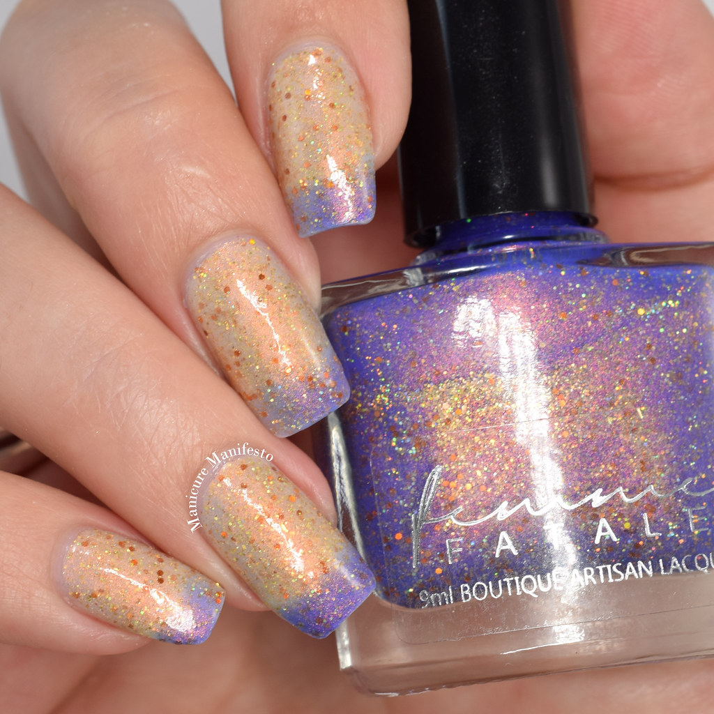 Femme Fatale Cosmetics End Of The Storm swatch
