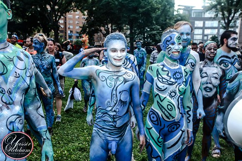 Bodypainting day was a great success! 
