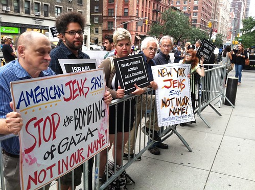 NEW YORK JEWS SAY NOT IN OUR NAME