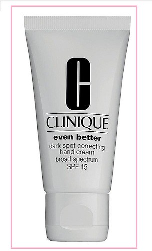 Best dark spot removal cream for face - Clinique Even Better Dark Spot Correcting Hand Cream SPF 15