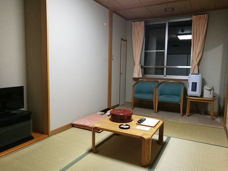 My room. Totally dig the tatami and it was really comfortable!