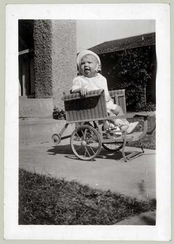 child in stroller