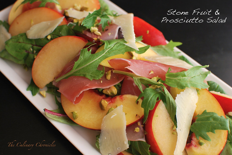 Stone Fruit & Prosciutto Salad