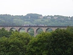 Train on Crimple Valley Viaduct