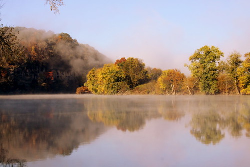 Fall Morning on the Cumberland River