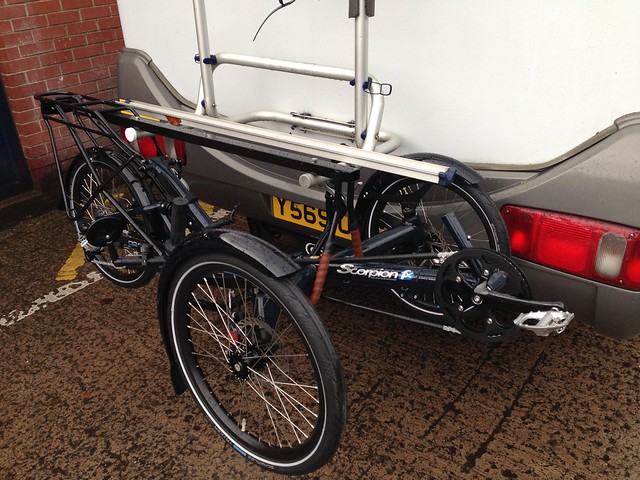 Double recumbent trike sales carrier