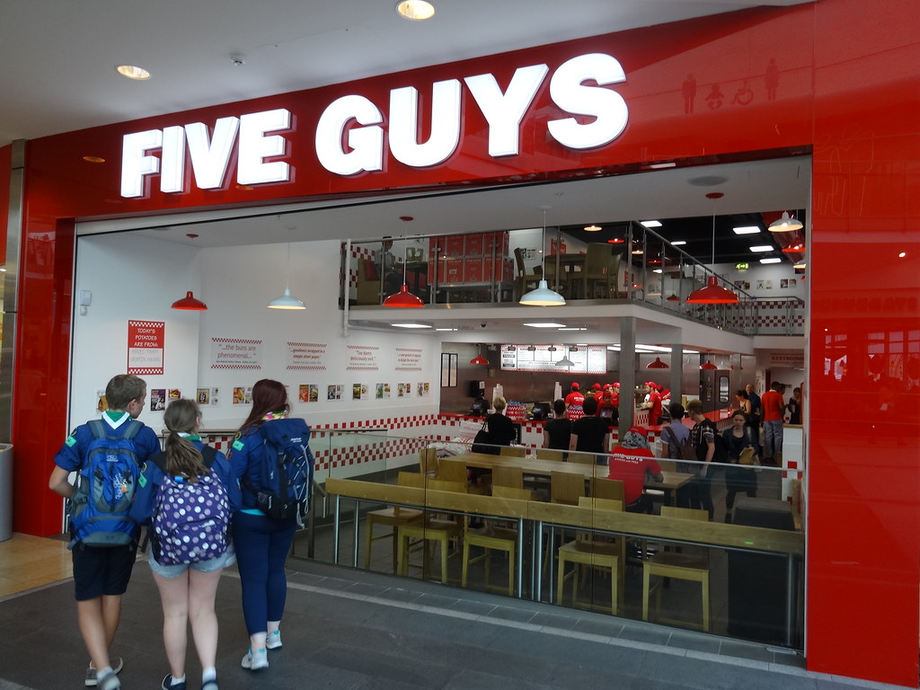 Birmingham: Five Guys Burgers and Fries | Five Guys is a cha… | Flickr