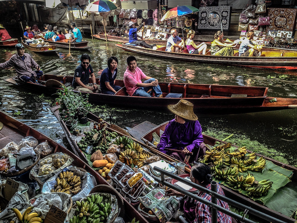 Floating Market_1 | Floating Markets | Bangkok Food Tours