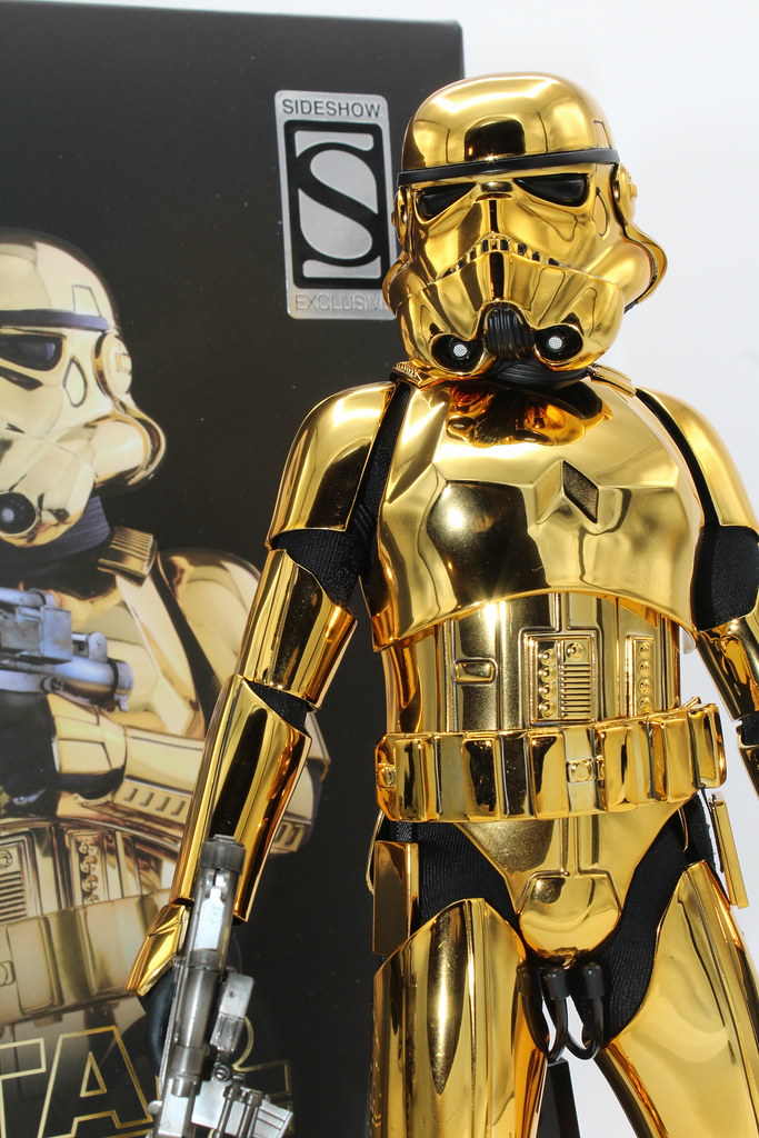 Hot Toy's Gold Chrome Stormtrooper Kenny Flickr