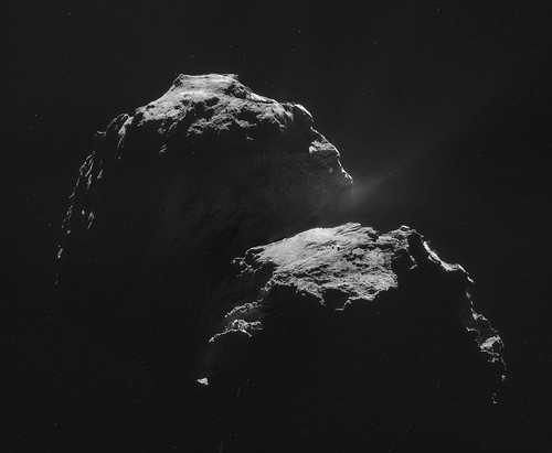 Comet 67P on 4 November - NAVCAM