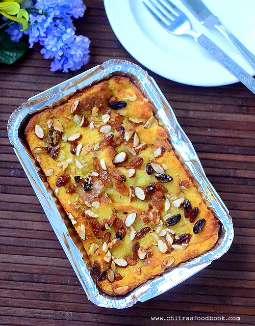 Bread pudding recipe without eggs