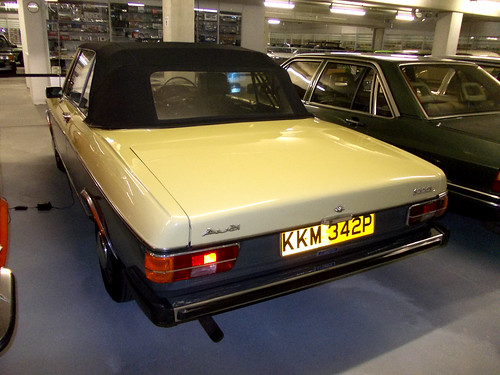 Audi 100 GL Cabriolet (Crayford) 1975 | Museum Höing ...