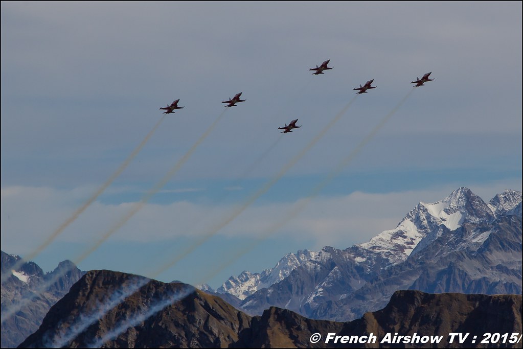 Patrouille Suisse , F-5 tiger II ,patrouille-suisse ,CH, Axalp 2015 ,Exercices de tir d’aviation Axalp , fliegerschiessen axalp 2015, Meeting Aerien 2015