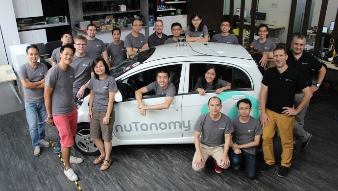 World's first! Singapore companies before the Uber launched unmanned taxi