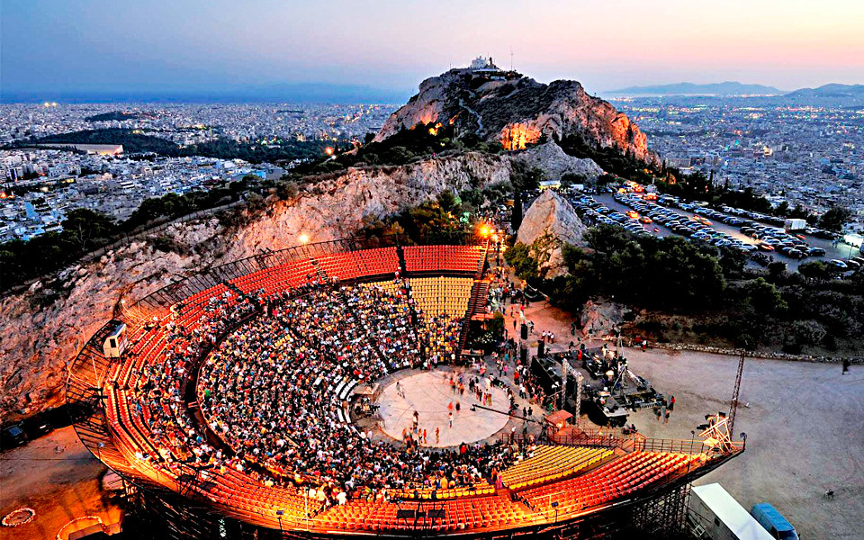 Lycabettus Theatre, Athens Greece, November 2016